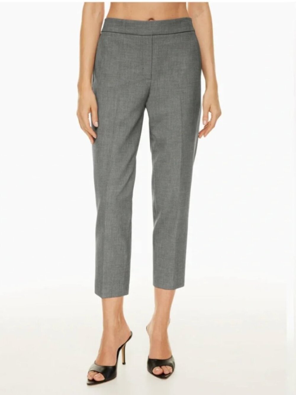 Aritzia Babaton Conan Gray Slim Cropped Business Trouser Pants Size 4